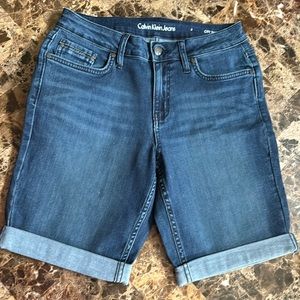 NWT Calvin Klein Jean Shorts